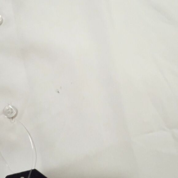 Men Nautica Button Down Long Sleeve Shirt Slim Fit in White Size Medium - Picture 8 of 8